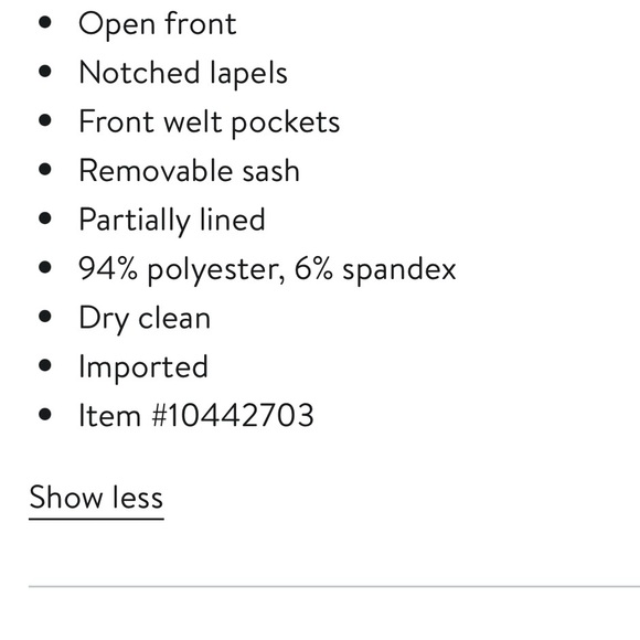 Avex Les Filles Belted Drape Front Trench Small NWT - Picture 16 of 16